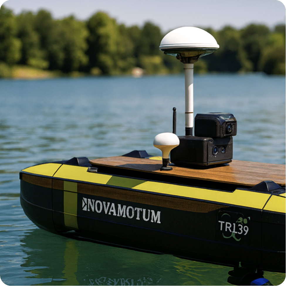 Drone naval éco-conçu « T-USV»